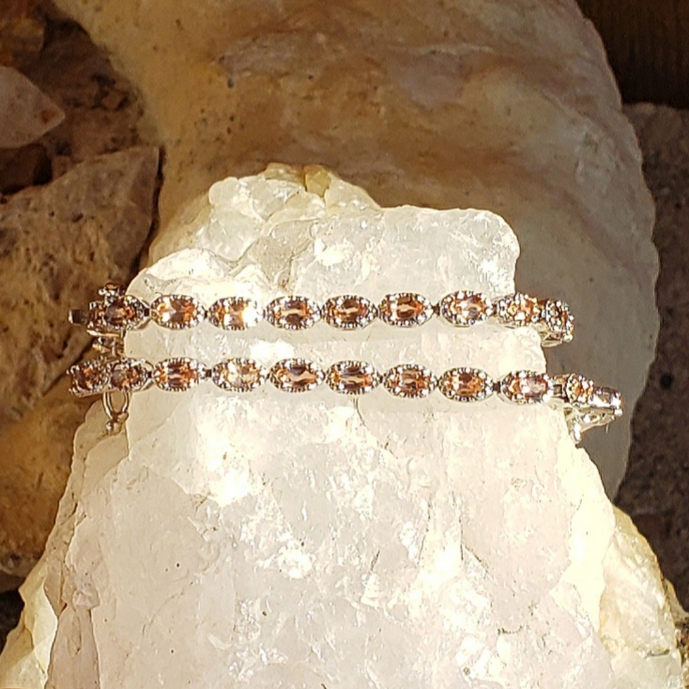 Genuine Jenipapo Andalusite Bracelet